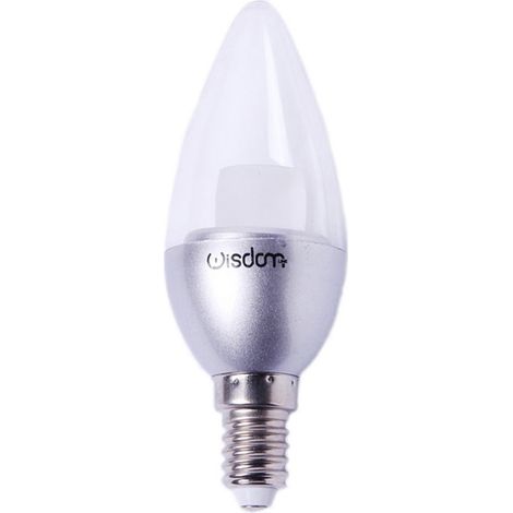 Trade Shop - CANDELA LED LICHTER MIT NUR ATTACCO E14 AUS 4W NATURAL CALDO LIGHT - (1/2)
