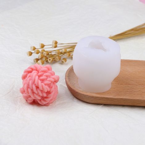 Moule à Bougie en Silicone 3D pour Savon, Chocolat et Artisanat DIY - Idée Décoration