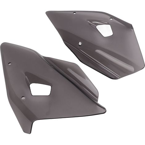 Seitliche Windschutzscheiben-Lichtabdeckung mit Halterung für R1200GS LC Motorrad 2013-2019, Farbe Rauchglas (1/5)