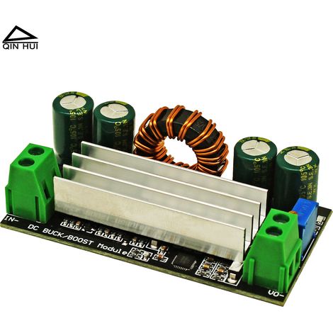 Hochleistungs-DC/DC-Netzteilmodul 2–30 V, einstellbarer Aufwärts-/Abwärtswandler, 8 A, Konstantstrom- und Konstantspannungs-Synchrongleichrichter (1/4)