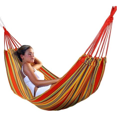Amaca Da Campeggio 100 X 200 Cm Relax Giardino Avec Les Transports