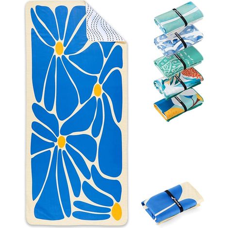 Microfibre Beach Towel - Thin and Light (1/5)