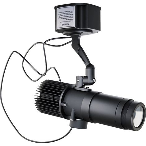 Proyector De Logos LED GOBO 25W Rotatorio- Interior - Óptica