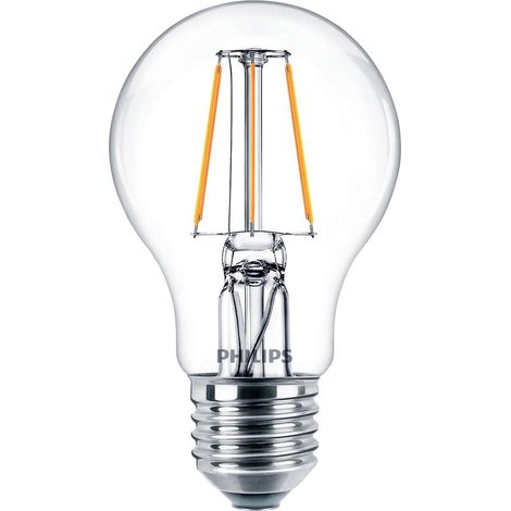 Pack de 2 led e27 normal 43w 40w transparent 470lm (1/5)
