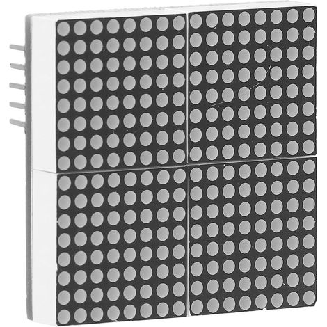 Module d'affichage LED matriciel 16x16 points rouge Raspberry Pi (1/5)