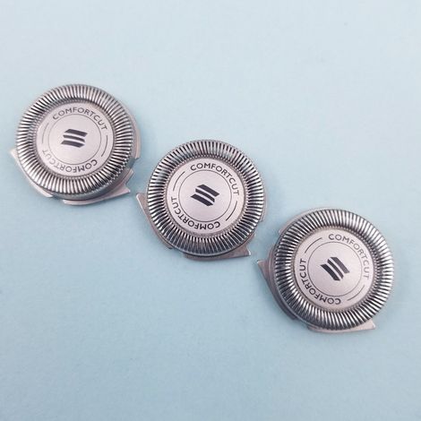 Lot de 3 têtes de rasoir Sh30/5 pour modèles S5079, S5078, S5080, S5077 et S1010 (1/4)