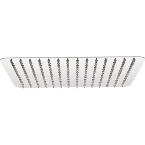 Aloni Regendusche Brause Chrom eckig 20x20cm Kopfbrause Rainshower Spiegeleffekt Aloni Regendusche Brause Chrom eckig 20x20cm Kopfbrause Rainshower Spiegeleffekt (1/2)