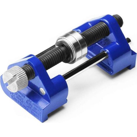 Guide d'affûtage - En acier inoxydable - Serrage sur le côté - Angle fixe - Avec rouleau en laiton pour ciseaux à bois, lame de rabot, burin plat, (1/4)