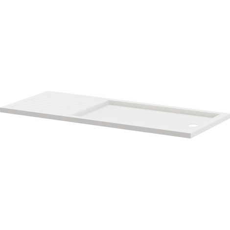 Pearlstone Slip Resistant 1700mm x 700mm x 40mm Walk In Shower Tray (1/4)