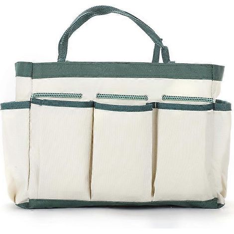 Sac de rangement pour outils de jardin à 9 poches, idéal pour l'intérieur et l'extérieur, pochette de jardinage robuste et organisatrice. (1/5)