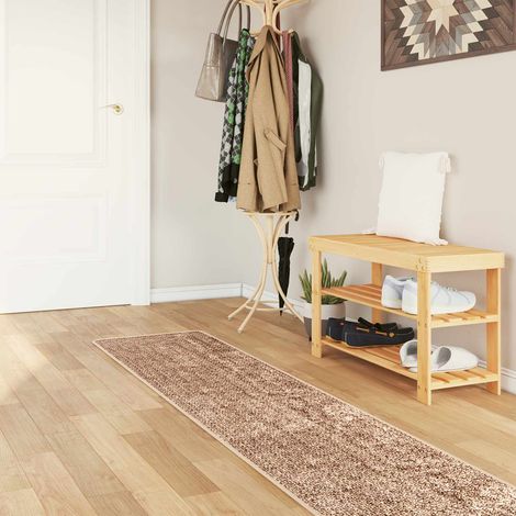 vidaXL Runner Tappeto MARSA Giallo 50 x 350 cm Poliestere e PVC