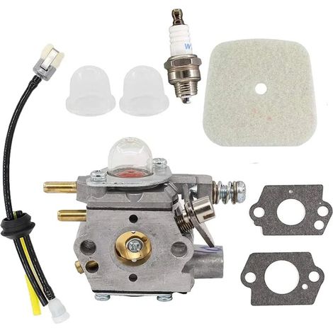 Carburateur WT-424 pour débroussailleuse GT-2400 echo SRM-2400 PE-2400 PPT-2400 PP-1250 SRS-2400 TT-24 12300052133-AquaForge