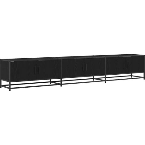 Maison Exclusive - TV-Einheiten 2 pcs Schwarz Eichen-Optik 240 x
