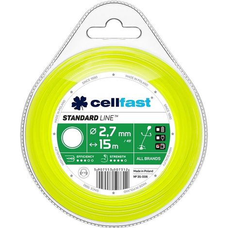 Cellfast Standard-Schneidfaden 2,7 x 15 m/ca. Blister