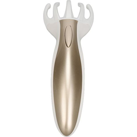Appareil de massage vibrant portable pour le visage et le cou, en forme de griffe, pour soulager le stress. Masseur électrique à vibrations pour le visage et le cou. (1/5)