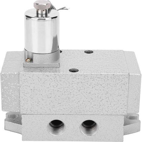 Électrovanne 5/2 voies G1/2 K25DH-15 H, commande électrique unique 24V DC, équipement pneumatique industriel (1/5)