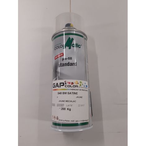 AEROSOL JAUNE CATERPILLAR 400ML