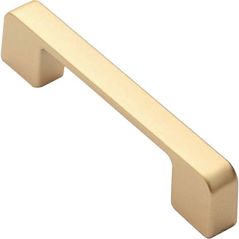 Poignées de commode dorées brossées pour placard, chambre, armoire, cuisine-S