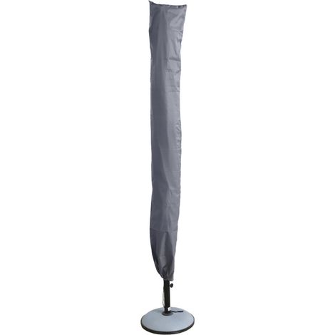 Schutzhülle für geraden Sonnenschirm – Polyester – Ø30 x H210 cm – Wasserdicht und UV-beständig