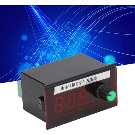 Spannungsgenerator mit Digitalanzeige und Potentiometereinstellung, analoger Signalerzeugung, variabler Spannungsübertragung (DC 15-30V, 0-3,3V) (1/5)
