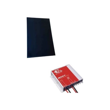 PACK EZA Panneau solaire 200W Camping car + Régulateur solaire MPPT 15A (1/3)