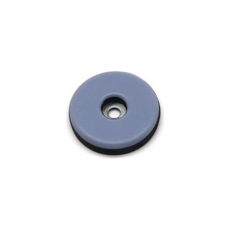 20x Patins pour meuble en Téflon avec vis - Ø 19 mm (rond) - PTFE Patins pour meubles/Planeur PTFE (Teflon) avec vis (1/5)