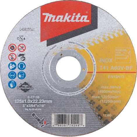 Makita Trennscheibe INOX 125x1 mm - E-17120 (1/2)