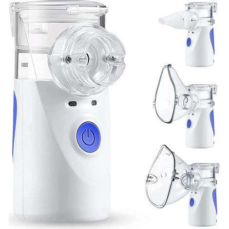 Nébuliseur portable silencieux pour asthme bronchite et nez pour enfant et adulte appareil médical (1/5)