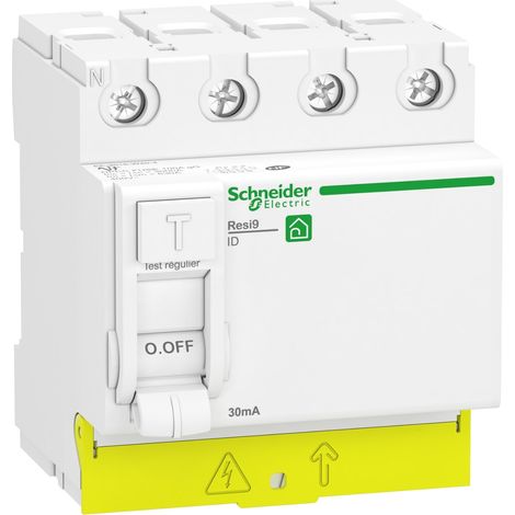 Interruttore Differenziale Quattro Poli Bianco Schneider Electric