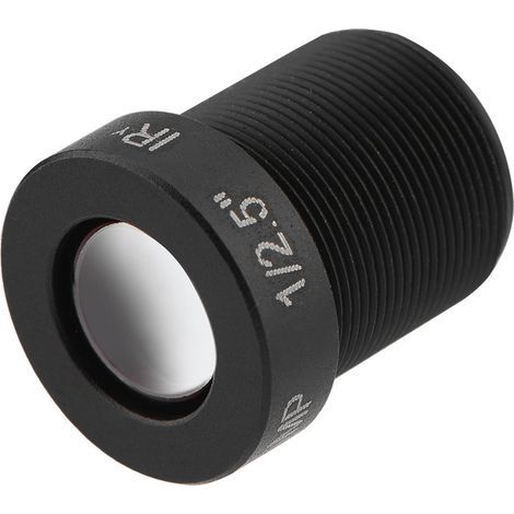 Objectif de caméra 8mm 5MP haute définition pour système de vidéosurveillance IP/CCTV - Montage 1/2.5'' (1/5)