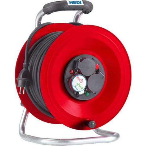 Enrollacables STAR LITE/PROFESSIONAL con Cable PVC 40 m 3G2,5 IP44 HEDI
