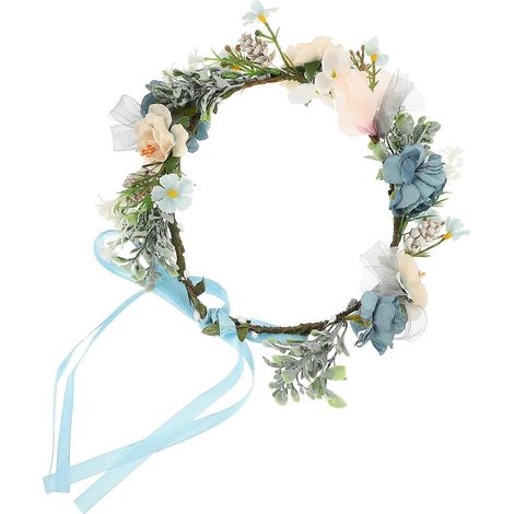 Collier de fleurs pour chien, couronne florale légère pour mariage (1/5)