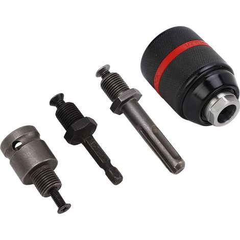 Schnellspannfutter mit automatischer Spannvorrichtung, 1/2" (2–13 mm) Spannbereich, Schnellwechselwerkzeug, 63 mm langer Sechskant (1/5)