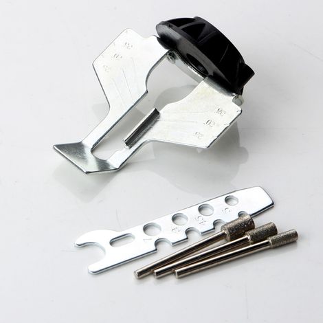 [JAMAIS UTILISÉ]Kit d'aiguisage de scie à chaîne, affûtage électrique, polissage, ensemble d'accessoires rotatifs (1/5)