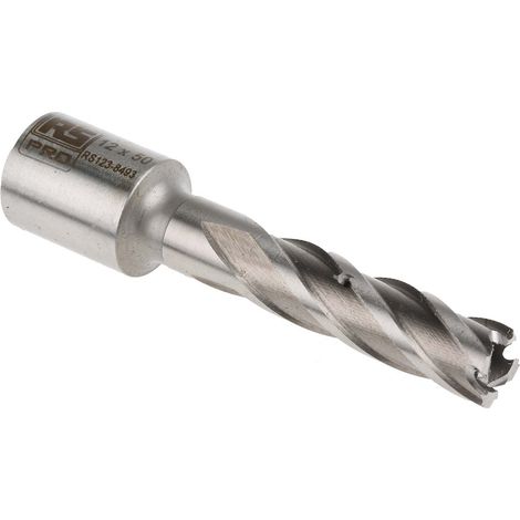 Fraise à carotter 12 mm HSS RS PRO ( Prix pour 1 ) (1/3)