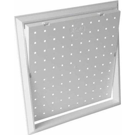 Nicoll – Trappe de visite carrée pour baignoire – Accès facile à la plomberie – Pour 4 carreaux 150x150mm – Couleur blanche – Installation rapide (1/3)