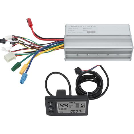 Kit contrôleur 30A DC 36V/48V pour trottinette électrique et vélo, écran LCD S866, compatible moteur 1000W (1/5)