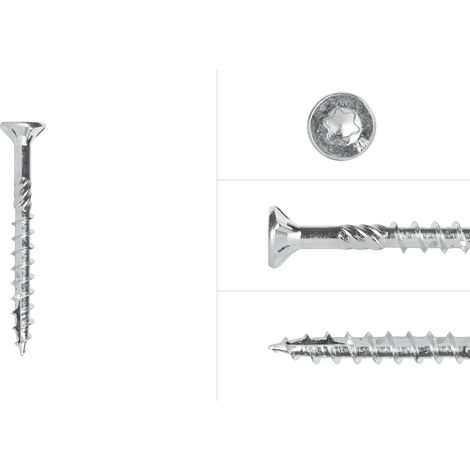 Vis pour panneaux agglomérés Galvanisé 3.5 x 40 mm Torx 15