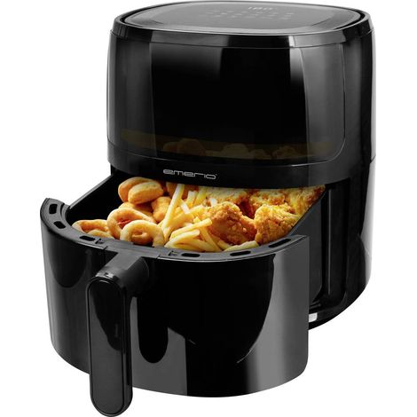EMERIO AF-129329.3 Friteuse à air chaud 5 l 1 500 W noir (1/3)