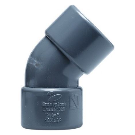 Coude H-H 45º - CREARPLAST