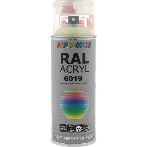 PEINTURE ACRYL RAL6019 BRILLANT 400ML DUPLI COLOR