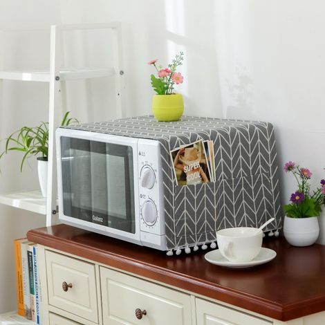 housse Anti-poussire Pour Micro-ondes (flche Grise, 30 90 Cm), Housse De Protection Pour Accessoires Micro-ondes, Housse Anti-poussire, Hotte, S (1/5)
