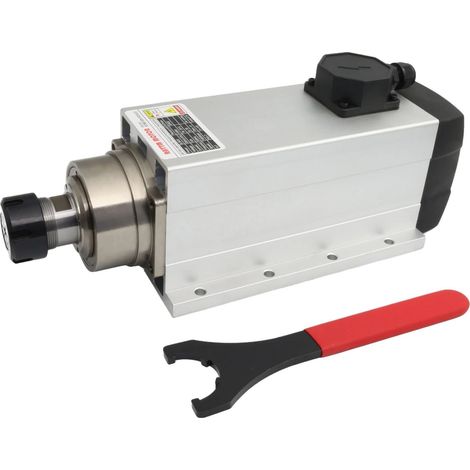 Moteur à broche, puissance 6,0 kW, refroidi par air, Juste un fuseau, 380V (1/2)