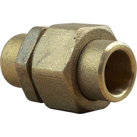 Raccord Union 3 pièces Femelle 340 CU - Cuivre Ø12 - Arcanaute (1/3)