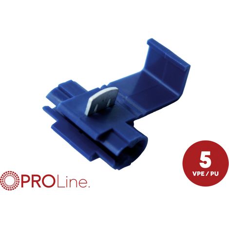 ACV 342501-5-p Abzweigverbinder flexibel: - starr: - 1 St. Blau Piece