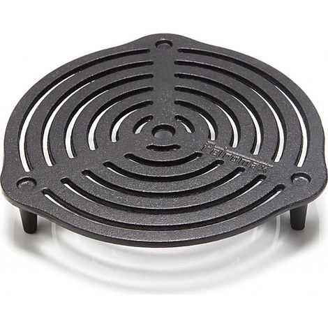 Grille en fonte 23 cm pour barbecue extérieur – Conception empilable pour cuisson multi-niveaux – Répartition uniforme de la chaleur – Petromax (1/5)