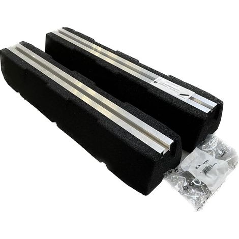 Lot de 2 supports de climatiseur de sol 600mm Charge max 300kg pour PAC et Ventilation