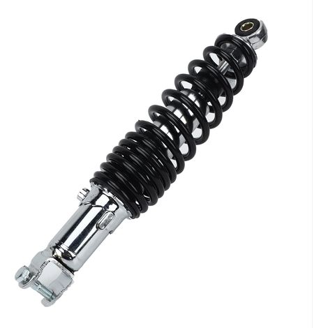 Ej.Life Motorrad-Dämpfungsvorrichtung, Stoßdämpfer 300 Mm Hinterradaufhängungsdämpfer 5-Gang Einstellbar für GY6‑125 50 60 80 150cc Motor Scooter Mopeds ATV GY6125 (1/5)