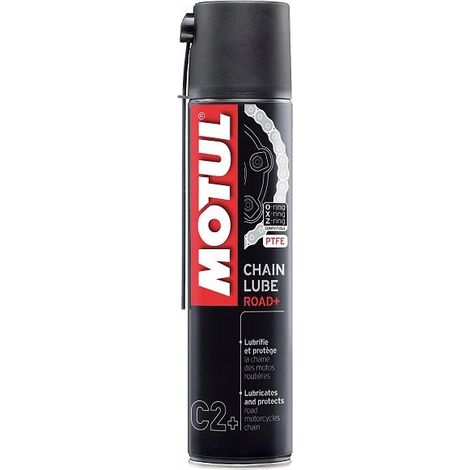 Lubrificante per catene Motul Road+ C2+ 400ml (bianco) (103008) (1/2)
