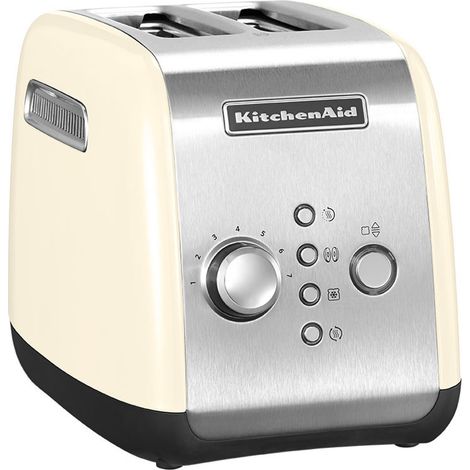 KitchenAid 5KMT221EAC 7 2 fetta/e 1100 W Nero, Crema, Acciaio inox